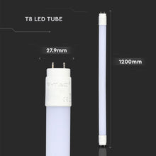 Carica l&#39;immagine nel visualizzatore di Gallery, V-TAC SMD TUBO LED NANO PLASTIC T8 G13 18W LAMPADINA 120CM
