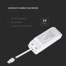 Carica l&#39;immagine nel visualizzatore di Gallery, V-TAC DRIVER DIMMERABILE PER PANNELLI LED 29W

