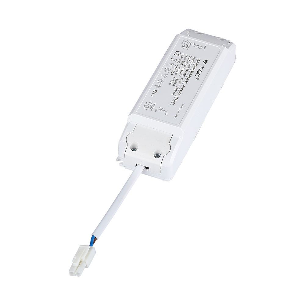 V-TAC DRIVER DIMMERABILE PER PANNELLI LED 29W