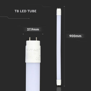 V-TAC SMD TUBO LED NANO PLASTIC T8 G13 14W LAMPADINA 90CM