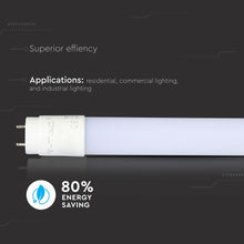 Carica l&#39;immagine nel visualizzatore di Gallery, V-TAC SMD TUBO LED NANO PLASTIC T8 G13 14W LAMPADINA 90CM
