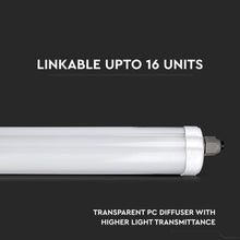 Carica l&#39;immagine nel visualizzatore di Gallery, V-TAC TUBO LED PLAFONIERA 18W LAMPADINA 60CM IMPERMEABILE
