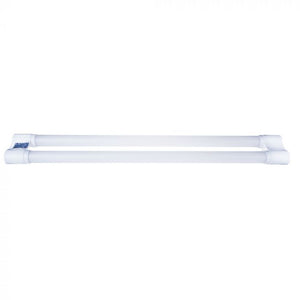 V-TAC TUBO LED DOPPIO NANO PLASTIC PLAFONIERA 18W LAMPADINA 60CM