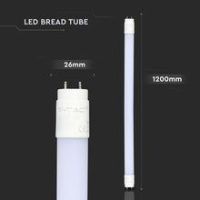 Cargar imagen en el visor de la galería, V-TAC SMD TUBO LED T8 G13 18W LAMPADINA 120CM X ALIMENTI
