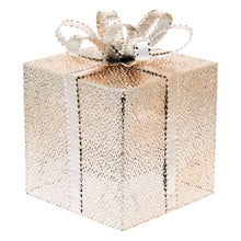 Carica l&#39;immagine nel visualizzatore di Gallery, Pacco Regalo rame o champagne, 40 led bianco caldo
