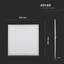 Carica l&#39;immagine nel visualizzatore di Gallery, V-TAC 6 PANNELLI LED 60X60 36W SMD CON DRIVER

