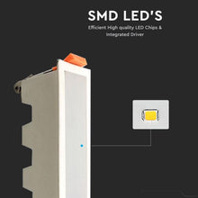 Carica l&#39;immagine nel visualizzatore di Gallery, V-TAC PANNELLO LED LINEARE 10W SMD DA INCASSO CON DRIVER
