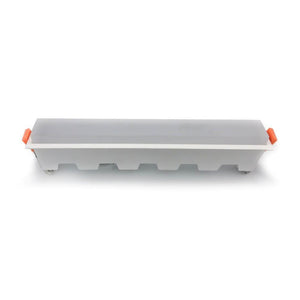 V-TAC  PANNELLO LED LINEARE 20W SMD DA INCASSO CON DRIVER