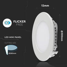 Carica l&#39;immagine nel visualizzatore di Gallery, V-TAC PANNELLO LED  30W SMD DA INCASSO CON DRIVER
