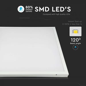V-TAC PANNELLO LED A MONTAGGIO SUPERFICIALE O INCASSO 60X60 40W SMD CON DRIVER
