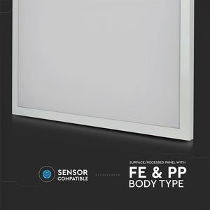 V-TAC PANNELLO LED A MONTAGGIO SUPERFICIALE O INCASSO 60X60 40W SMD CON DRIVER