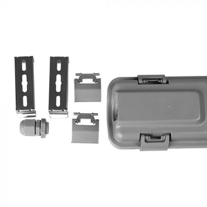 V-TAC PLAFONIERA DOPPIA CON TUBO LED T8 G13 2X10W LAMPADINA 60CM