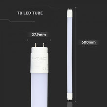 Carica l&#39;immagine nel visualizzatore di Gallery, V-TAC SMD TUBO LED NANO PLASTIC T8 G13 7W LAMPADINA 60CM
