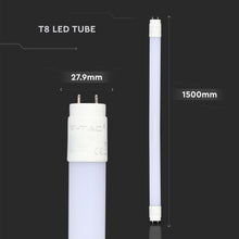 Carica l&#39;immagine nel visualizzatore di Gallery, V-TAC SMD TUBO LED NANO PLASTIC T8 G13 15W LAMPADINA 150CM
