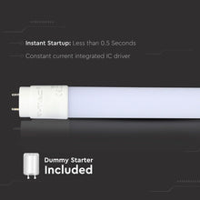 Carica l&#39;immagine nel visualizzatore di Gallery, V-TAC SMD TUBO LED NANO PLASTIC T8 G13 15W LAMPADINA 150CM
