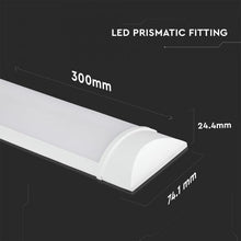 Cargar imagen en el visor de la galería, V-TAC TUBO LED PRISMATICO PLAFONIERA 10W LAMPADINA 30CM CHIP SAMSUNG
