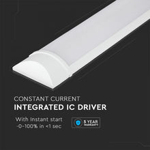 Cargar imagen en el visor de la galería, V-TAC TUBO LED PRISMATICO PLAFONIERA 10W LAMPADINA 30CM CHIP SAMSUNG
