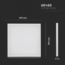 Carica l&#39;immagine nel visualizzatore di Gallery, V-TAC PANNELLO LED 60X60 25W SMD CON DRIVER INCORPORATO
