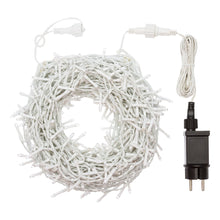 Cargar imagen en el visor de la galería, Stalattite 5,04 x h 96 cm, 270 MiniLED bianco freddo, cavo bianco
