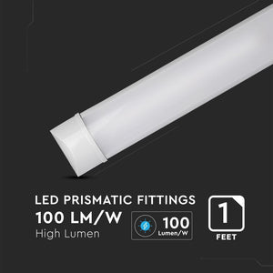 V-TAC TUBO LED PRISMATICO PLAFONIERA 20W LAMPADINA 60CM CHIP SAMSUNG