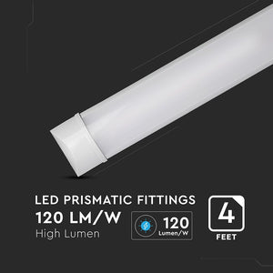 V-TAC TUBO LED PRISMATICO PLAFONIERA 40W LAMPADINA 120CM CHIP SAMSUNG