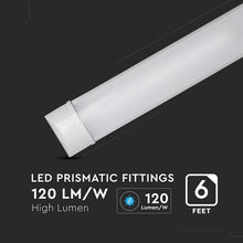 Cargar imagen en el visor de la galería, V-TAC TUBO LED PRISMATICO PLAFONIERA 60W LAMPADINA 180CM CHIP SAMSUNG
