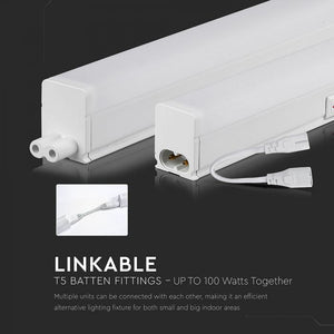 V-TAC TUBO LED T5 CHIP SAMSUNG PLAFONIERA RACCORDABILE 4W LAMPADINA 30CM