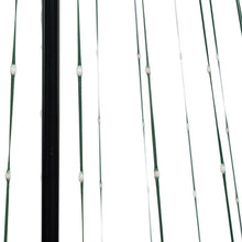 Cargar imagen en el visor de la galería, Albero conico ripiegabile con 304 gocce di luce, h. 200 cm

