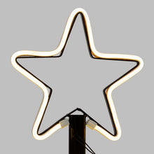 Cargar imagen en el visor de la galería, Albero conico ripiegabile con 550 gocce di luce, h 280 cm, pixel led RGB cambiacolore, cavo verde
