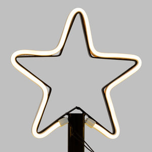 Albero conico ripiegabile con 550 gocce di luce, h 280 cm, pixel led RGB cambiacolore, cavo verde