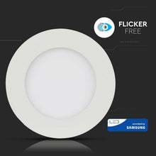 Cargar imagen en el visor de la galería, V-TAC PANNELLO LED 6W SMD DA INCASSO CON DRIVER CON CHIP SAMSUNG
