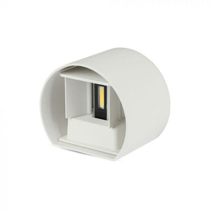 V-TAC LAMPADA DA MURO WALL LIGHT CON DOPPIO LED COB 6W