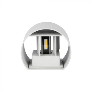 V-TAC LAMPADA DA MURO WALL LIGHT CON DOPPIO LED COB 6W