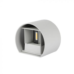 V-TAC LAMPADA DA MURO WALL LIGHT CON DOPPIO LED COB 6W