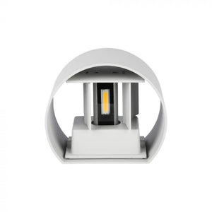 V-TAC LAMPADA DA MURO WALL LIGHT CON DOPPIO LED COB 6W