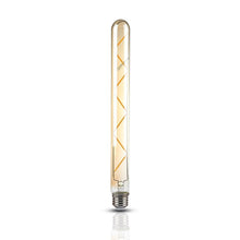 Carica l&#39;immagine nel visualizzatore di Gallery, V-TAC LAMPADINA LED E27 7W TUBOLARE 7 FILAMENTI AMBRATA
