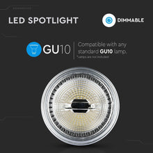 Carica l&#39;immagine nel visualizzatore di Gallery, V-TAC LAMPADINA LED AR111 GU10  FARETTO DIMMERABILE 40°
