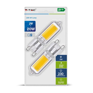 V-TAC LAMPADINA LED G9 2W BULB IP44
