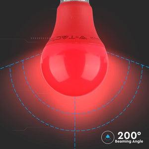 V-TAC LAMPADINA LED E27 9W BULB A60 COLORATA