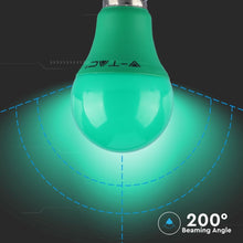 Carica l&#39;immagine nel visualizzatore di Gallery, V-TAC LAMPADINA LED E27 9W BULB A60 COLORATA
