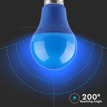 Carica l&#39;immagine nel visualizzatore di Gallery, V-TAC LAMPADINA LED E27 9W BULB A60 COLORATA
