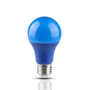 V-TAC LAMPADINA LED E27 9W BULB A60 COLORATA