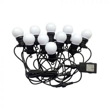 Carica l&#39;immagine nel visualizzatore di Gallery, V-TAC CATENA DA 20 LAMPADINE LED MINI GLOBO BIANCHE PER INTERNO E ESTERNO
