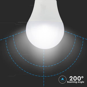 V-TAC  LAMPADINA LED E27 12W BULB A60 CRI ≥95
