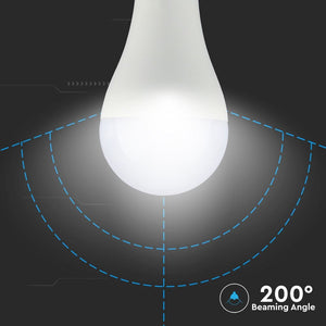 V-TAC LAMPADINA LED E27 17W BULLB A65 CRI ≥95