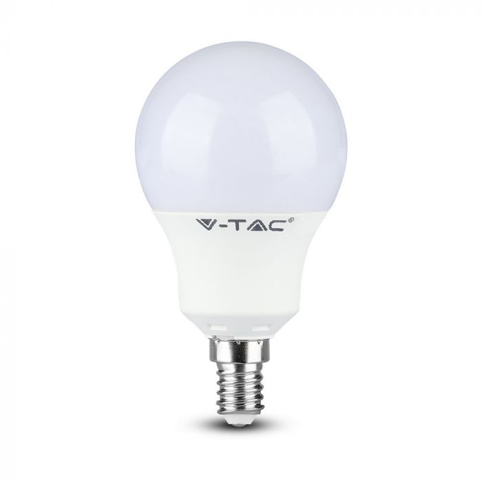 V-TAC LAMPADINA LED E14 5,5W MINIGLOBO P45 CRI ≥95