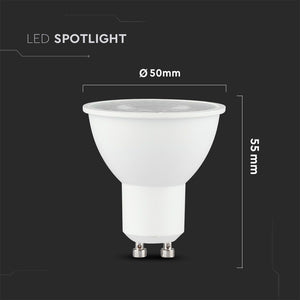 V-TAC LAMPADINA LED GU10 6W FARETTO SPOTLIGHT CRI ≥95 38°