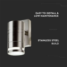 Carica l&#39;immagine nel visualizzatore di Gallery, V-TAC PORTALAMPADA WALL LIGHT DA MURO PER LAMPADINE GU10
