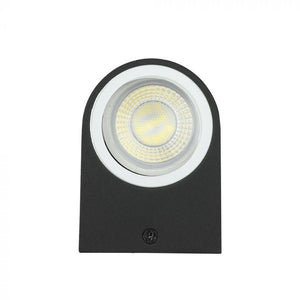 V-TAC PORTALAMPADA WALL LIGHT DA MURO PER 1 LAMPADINA GU10 IP44