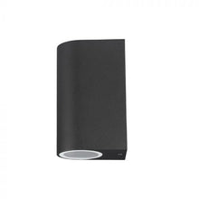 Carica l&#39;immagine nel visualizzatore di Gallery, V-TAC PORTALAMPADA DOPPIO WALL LIGHT DA MURO PER 2 LAMPADINE GU10 IP44
